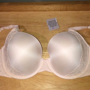 Savage X Fenty 34DDD Demi Cup Pink Rose Quartz Bra